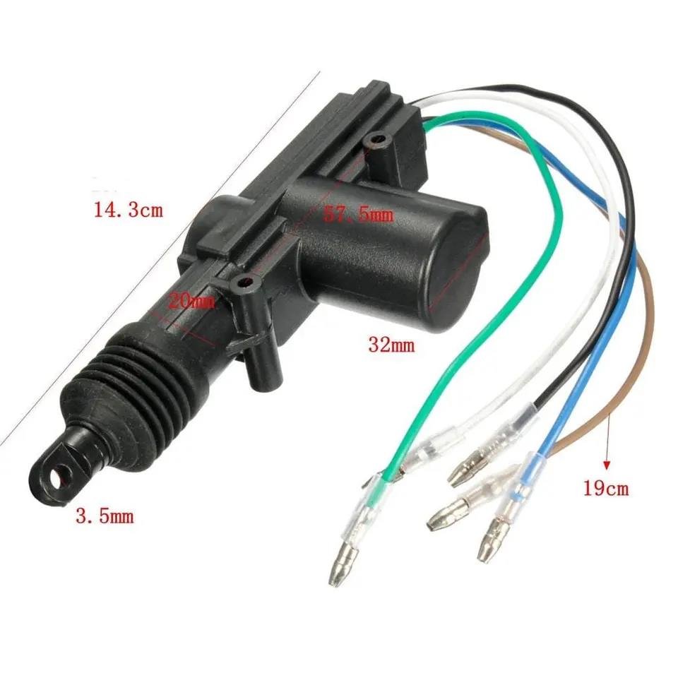 Factory Direct Good Price Universal 12V Car Power Door Lock Actuator 5 Wires